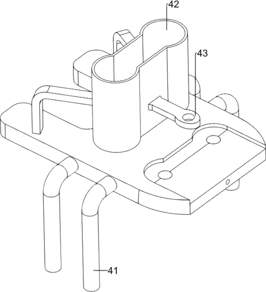 Automatic high-efficiency production device for chain plates in chains