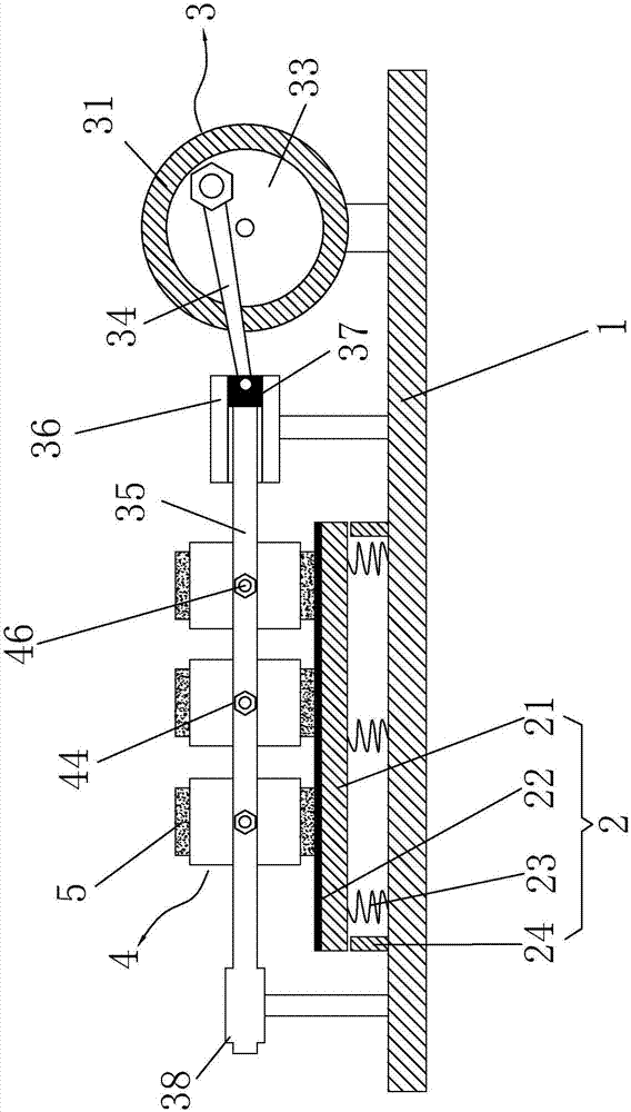 Fragile transverse plane grinding machine used for rock test