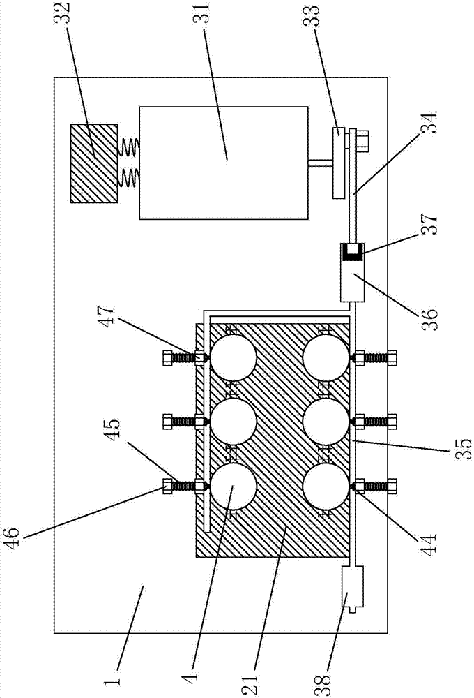 Fragile transverse plane grinding machine used for rock test