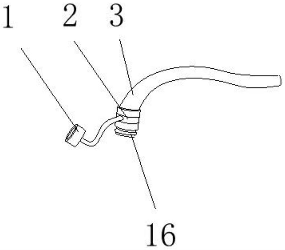 Pressurization-adjustable ventilation mask with lower jaw supporting part