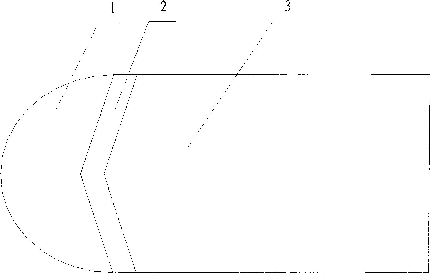 Flexible pile and gravity pier combined anti-collision device