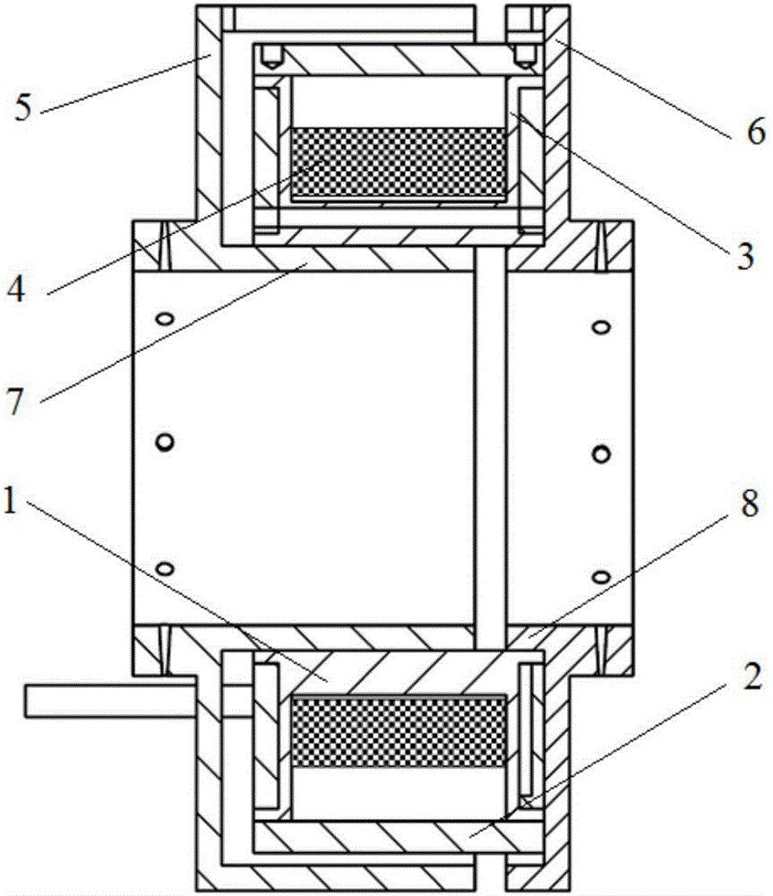 Short magnetic focusing device and method for transversal compression of ultrafast electronic pulses