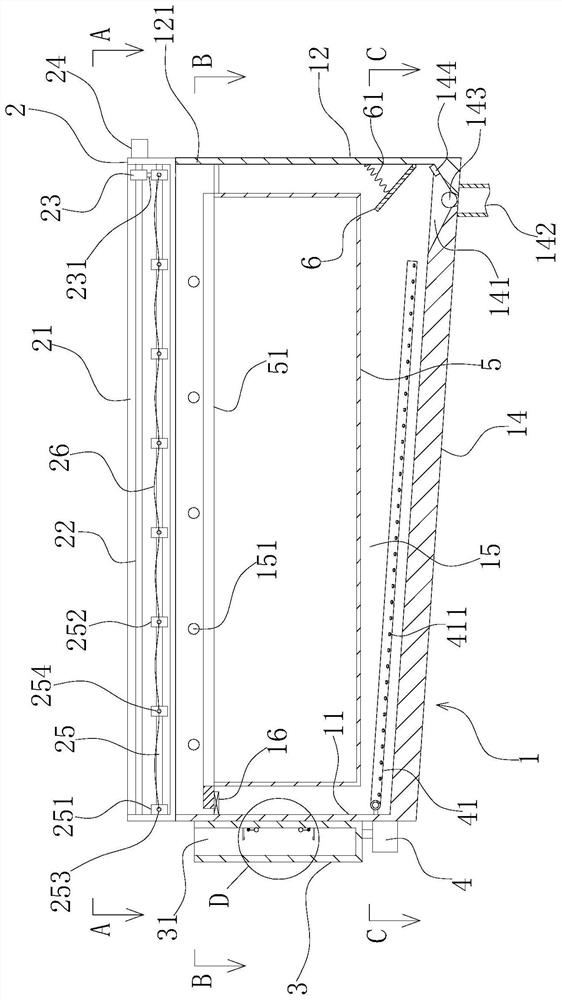 Breeding frame with breeding boxes