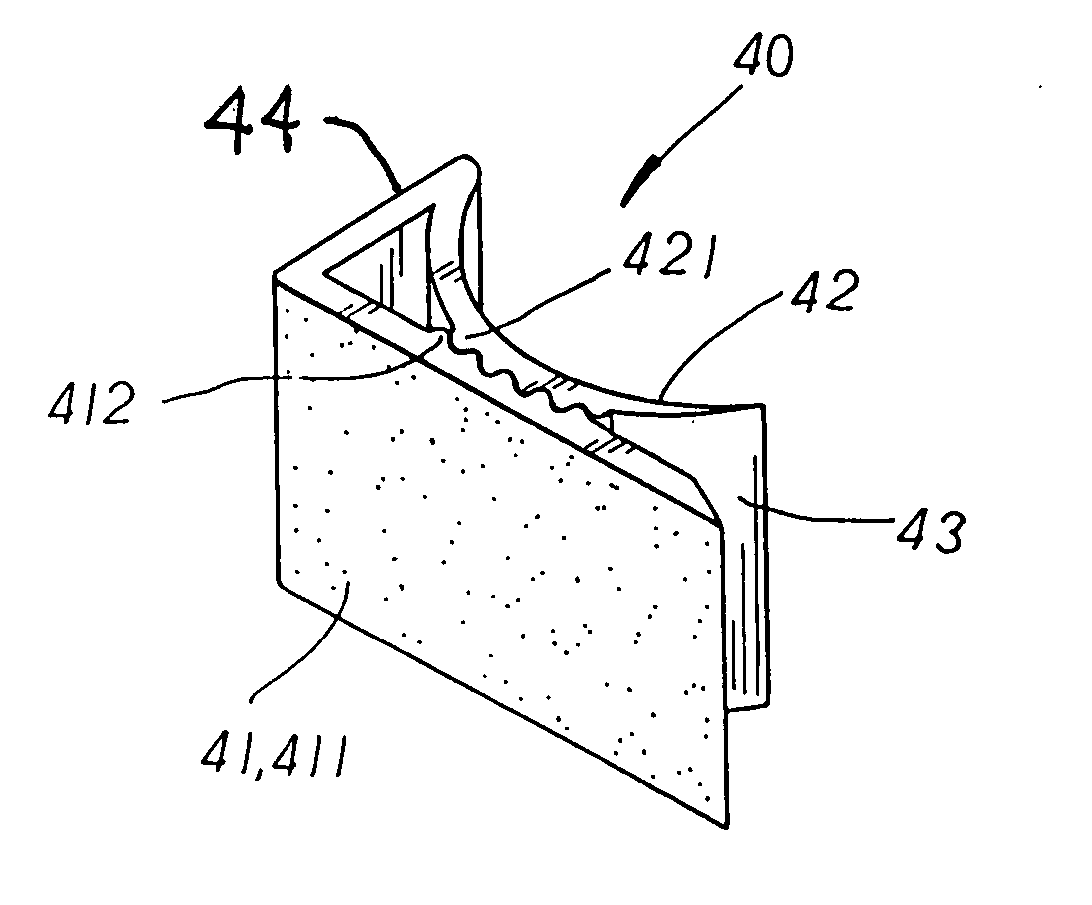 Side hook for shower curtain