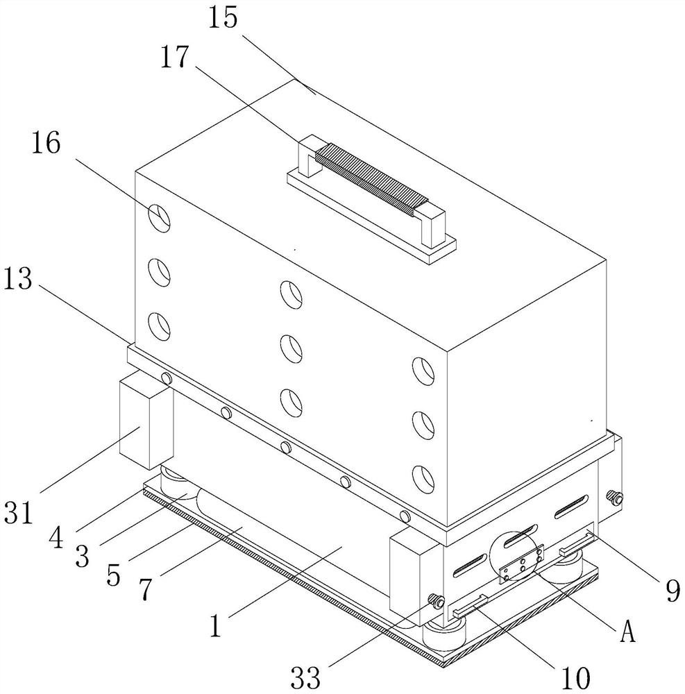 Ecological planting box convenient to transfer