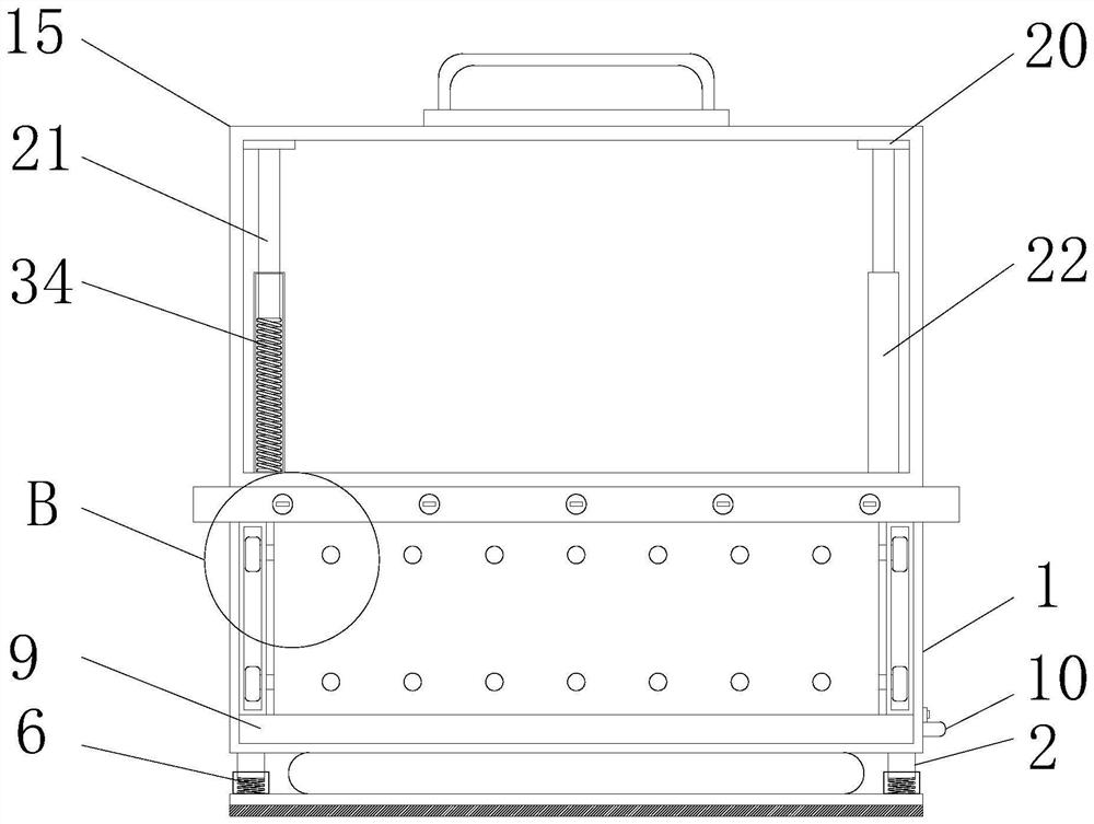 Ecological planting box convenient to transfer