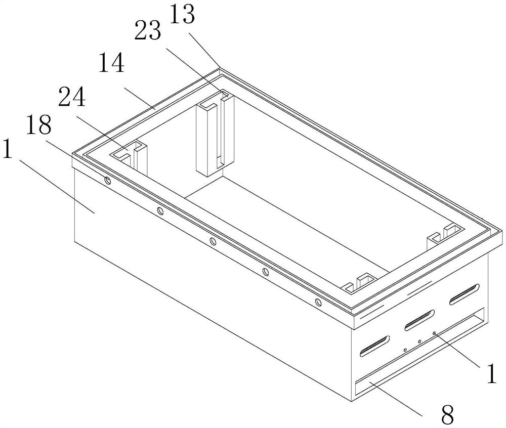 Ecological planting box convenient to transfer