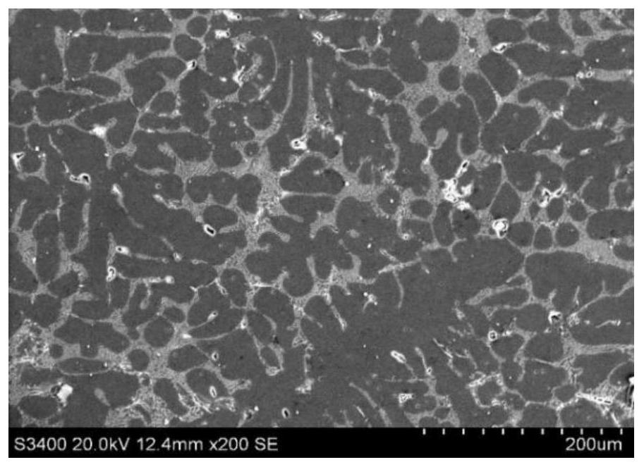 Method for improving low-temperature mechanical property of cast Al-Si alloy