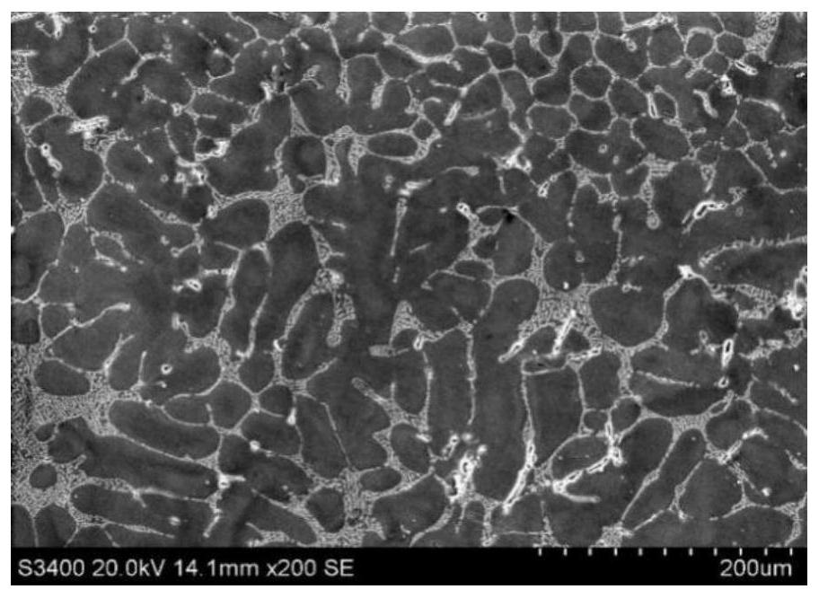 Method for improving low-temperature mechanical property of cast Al-Si alloy