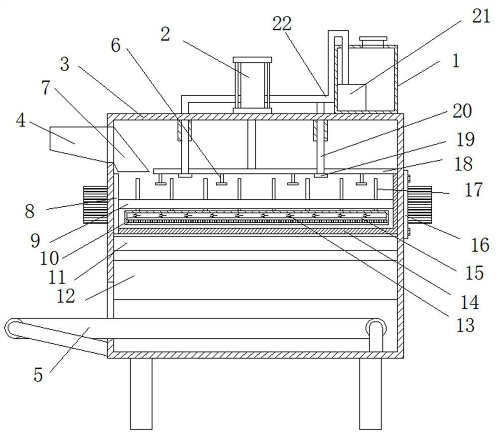 A beef steak processing and tenderizing device