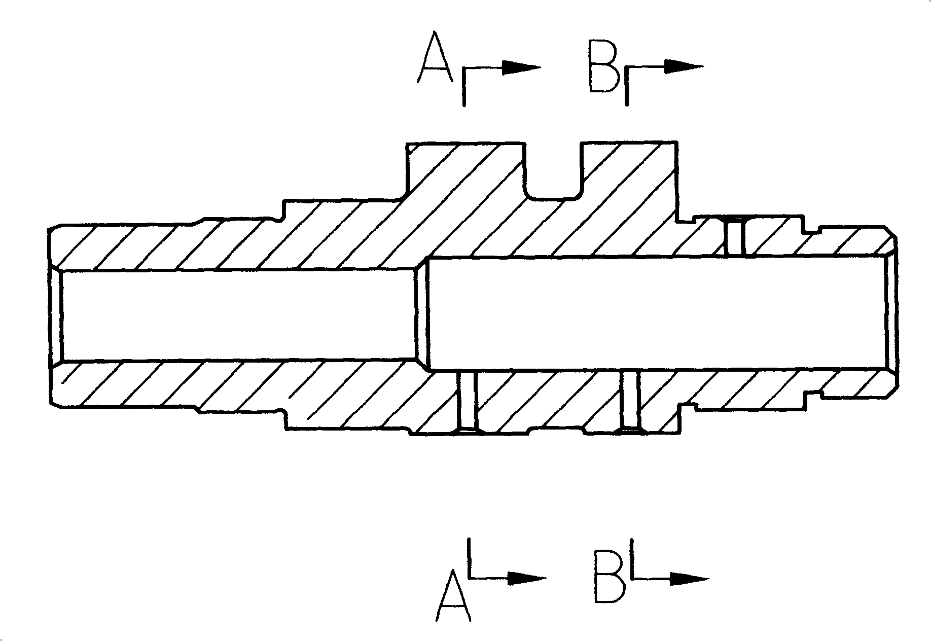 Cam of camshaft for motorcycle engine