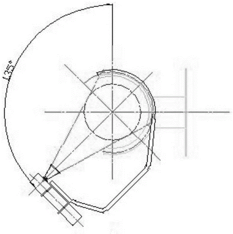 Imaging method of 3D imaging system of industrial CT