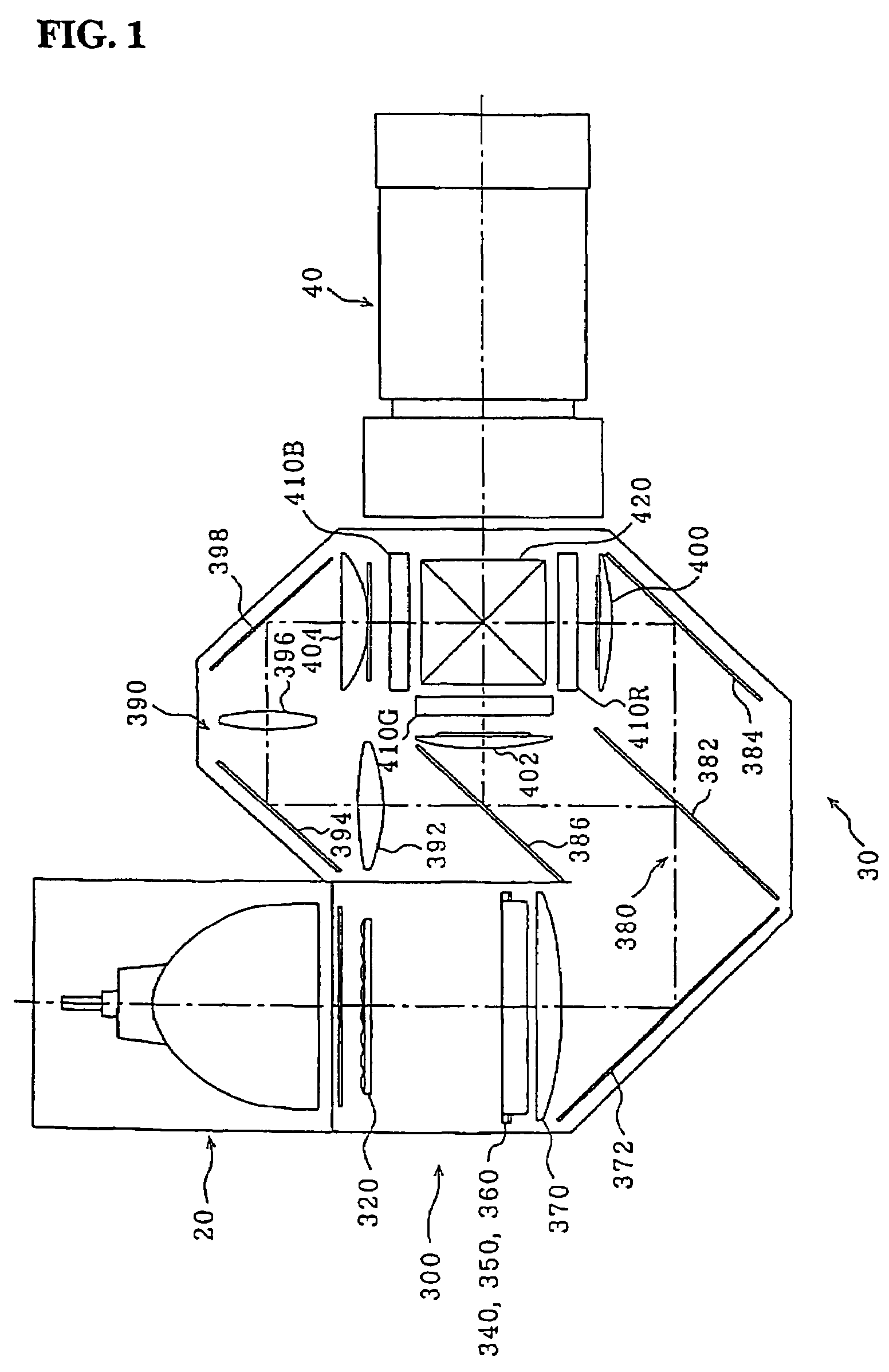 Illumination optical system and projector comprising the same