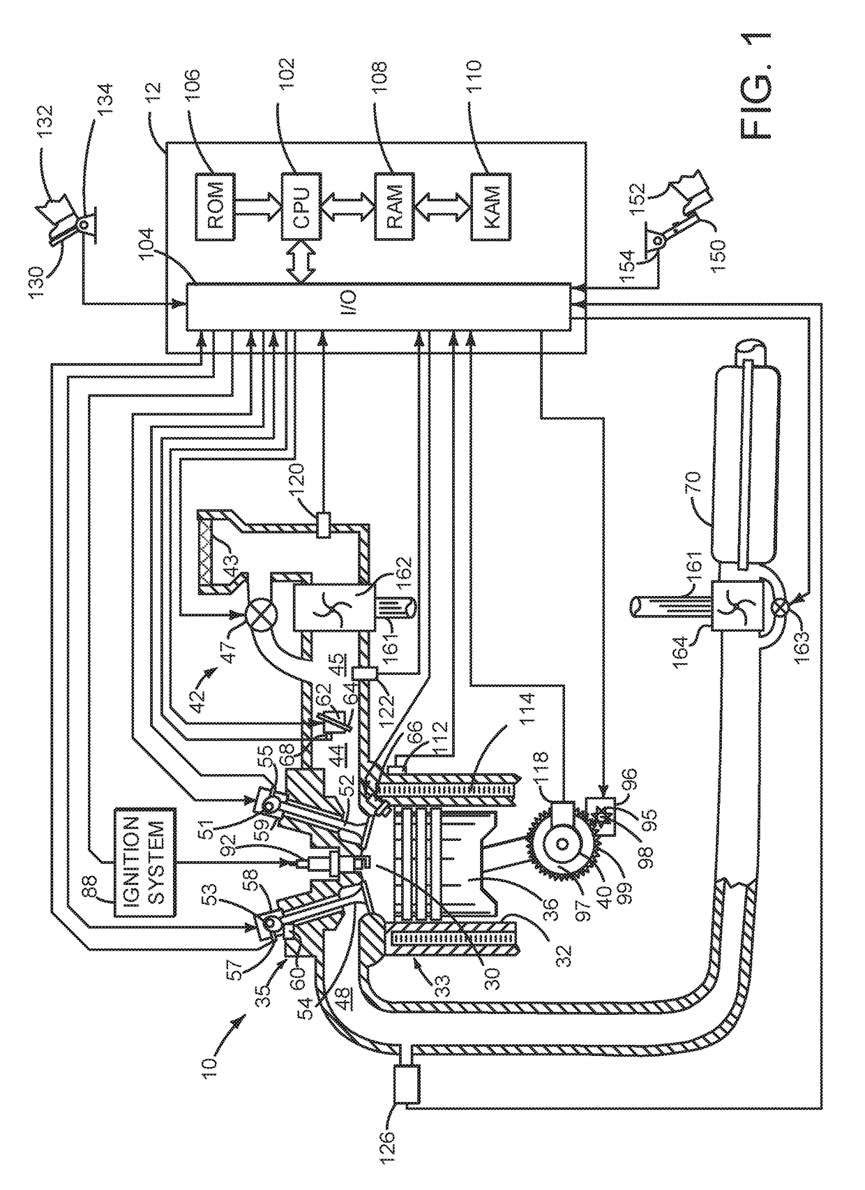 Methods and system for operating an exhaust valve of an internal combustion engine