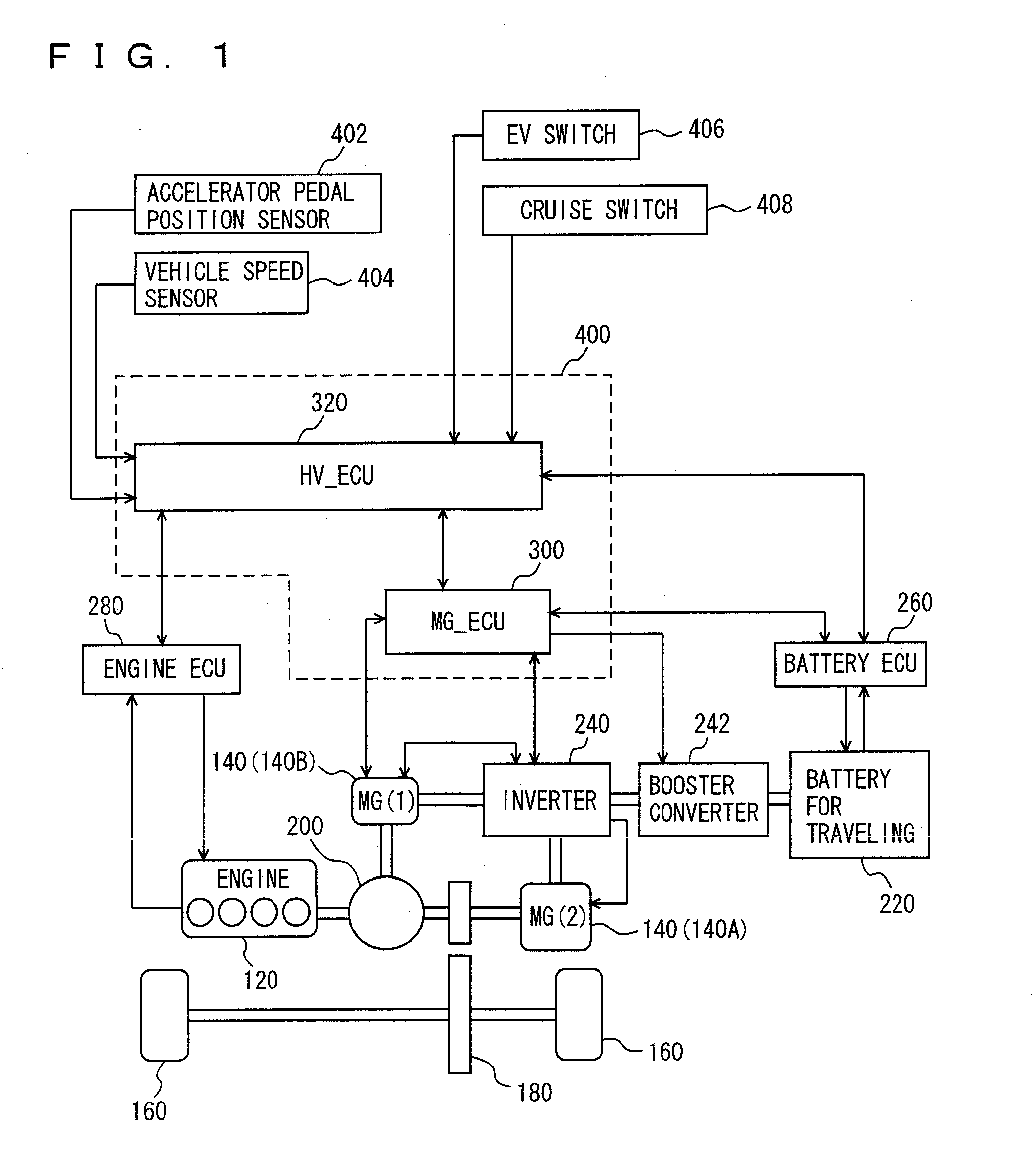 Control device and control method for vehicle