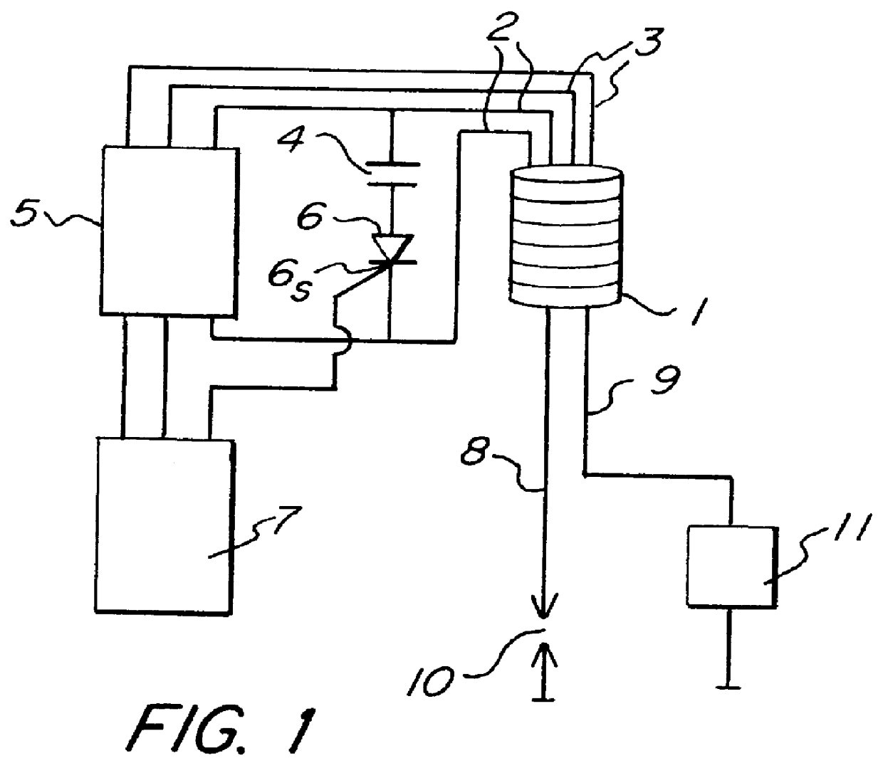 Method of detecting an ionization current