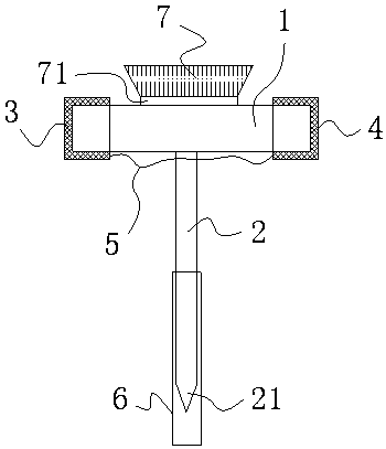 Convenient hammer for decoration