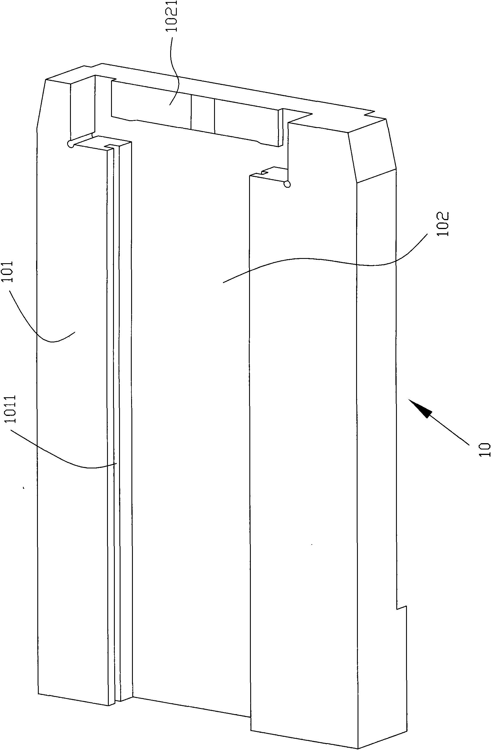 Test-aiding bracket