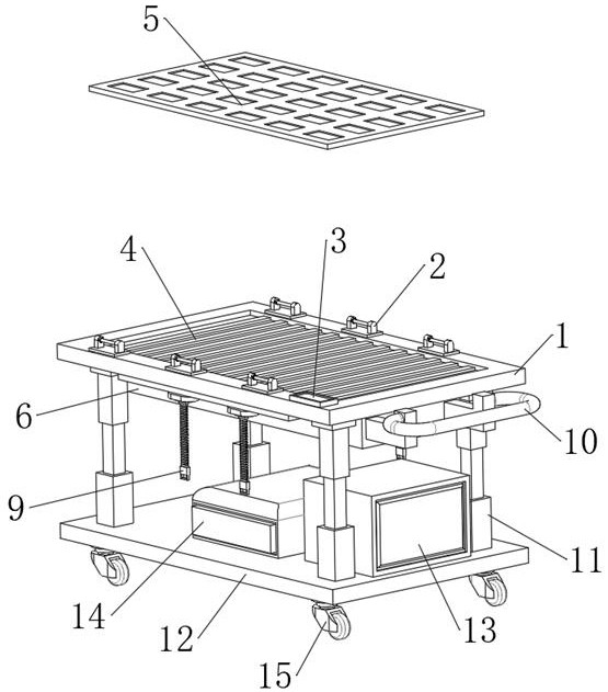 Multifunctional handcart special for veterinarian operation