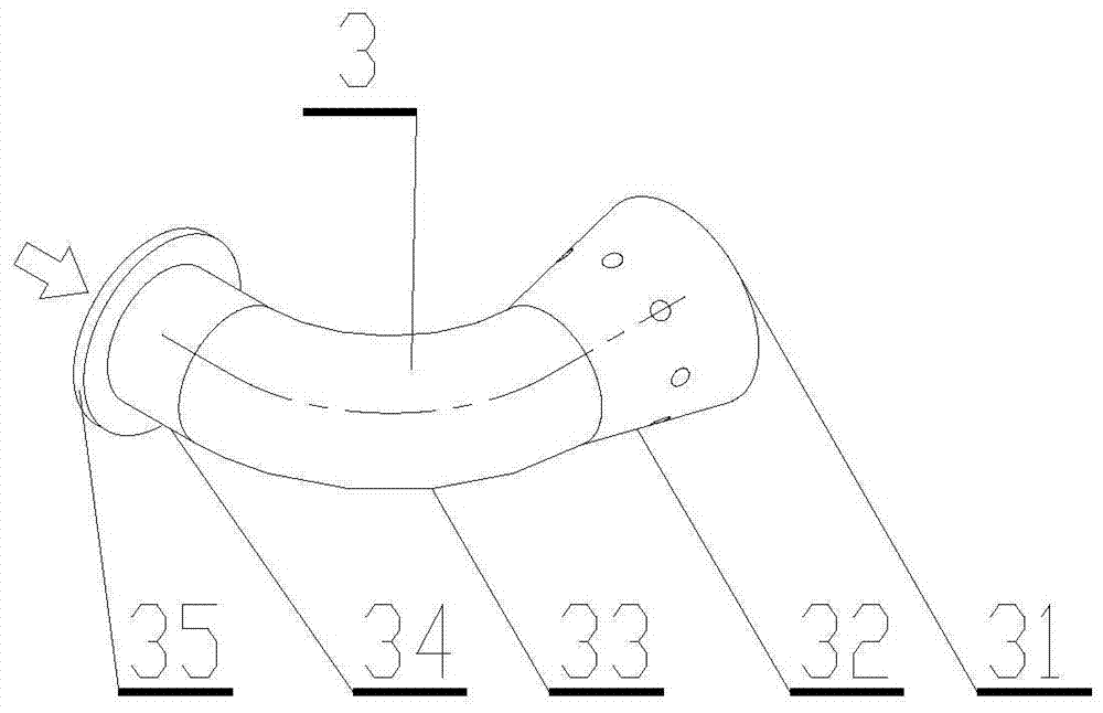 Swirl mixing device