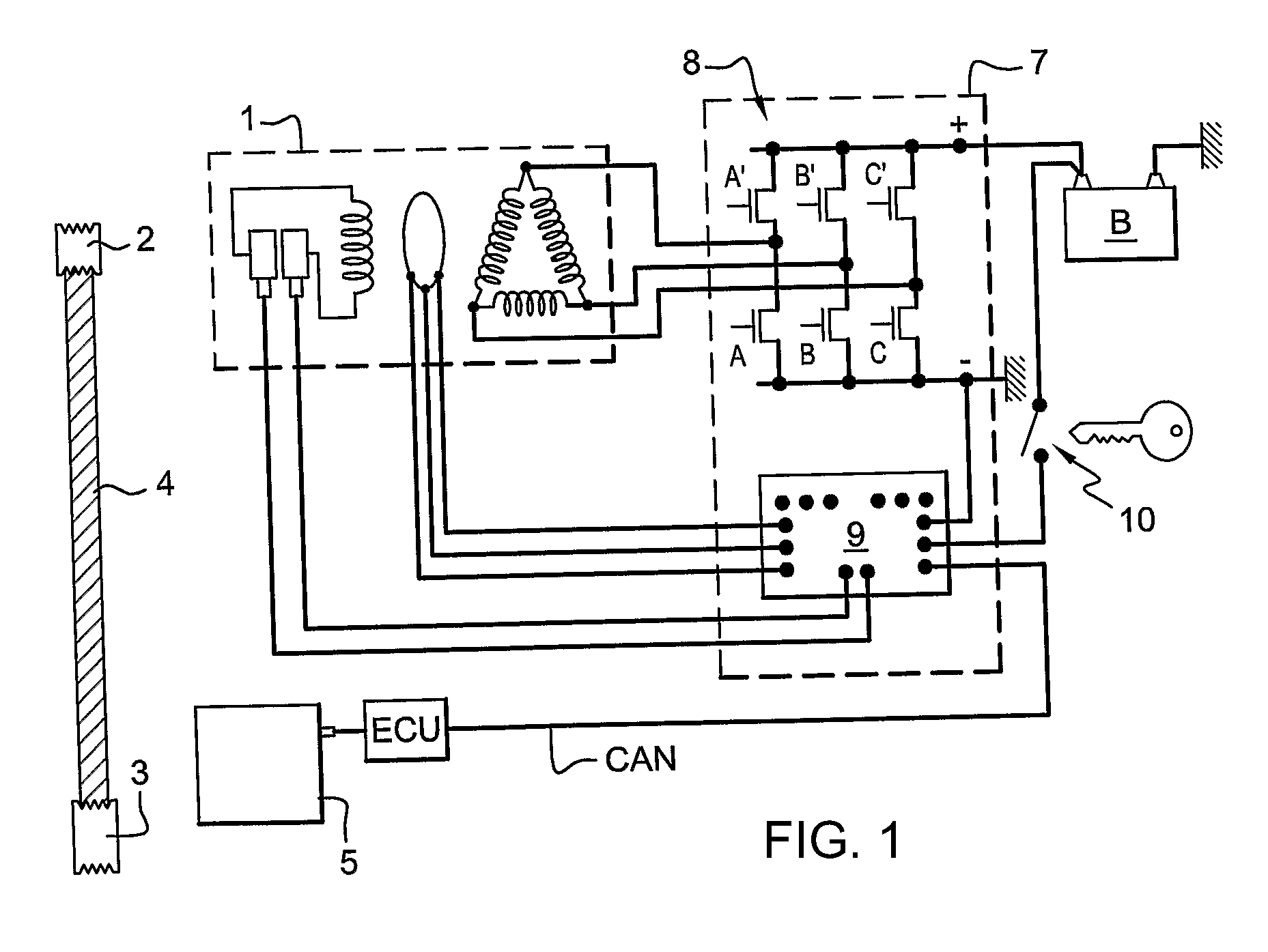 Automatic vehicle start/stop control method