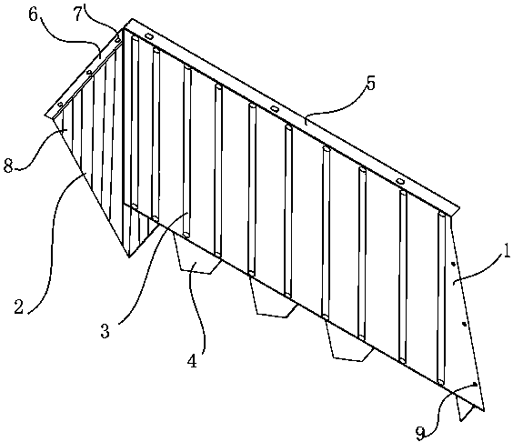 Straw-discharging cover for harvester