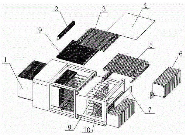 Multi-leaf collimator flexible regulating type encoder closed-loop control system