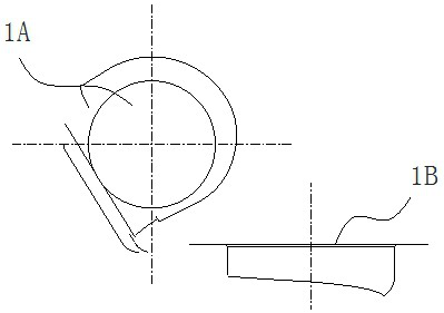 Detection tool and turbocharger volute detection method