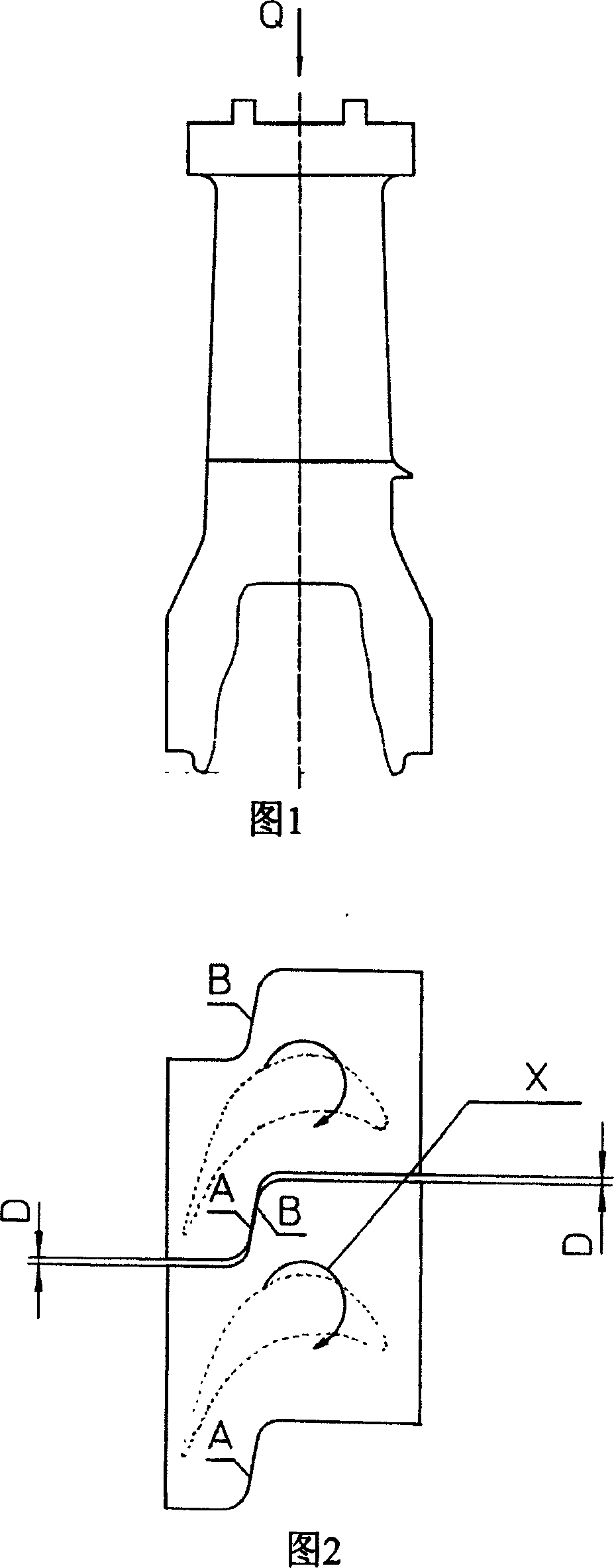 Steam turbine moving vane shroud structure