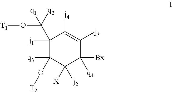 Cyclohexenyl nucleic acids analogs