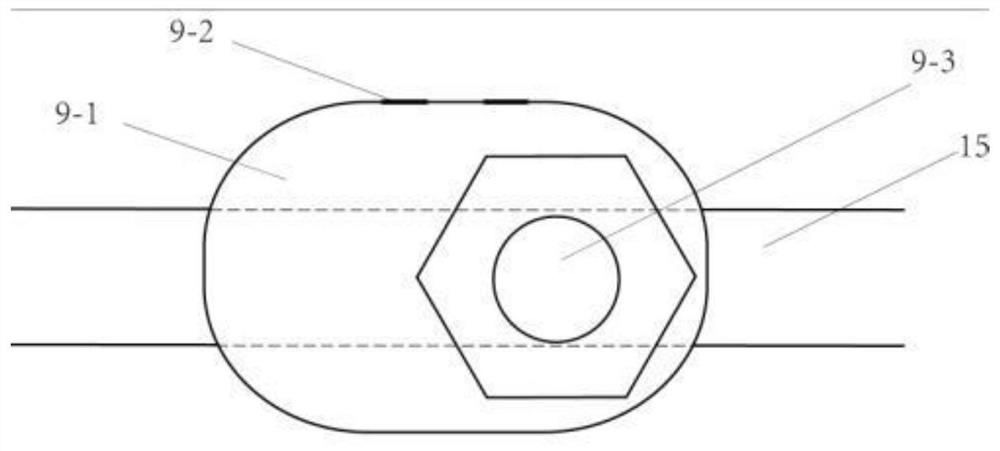 An adjustable lower limb bone traction device without weights