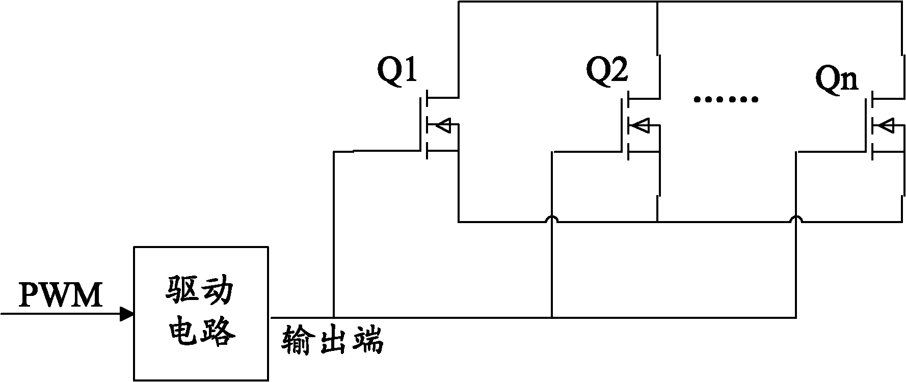 Drive control circuit for shunt-wound synchronous rectification tubes and switching power supply