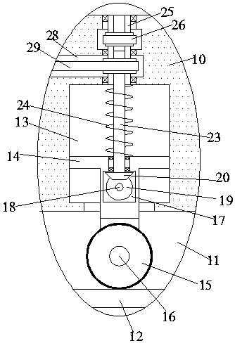 Protected glass cutting machine