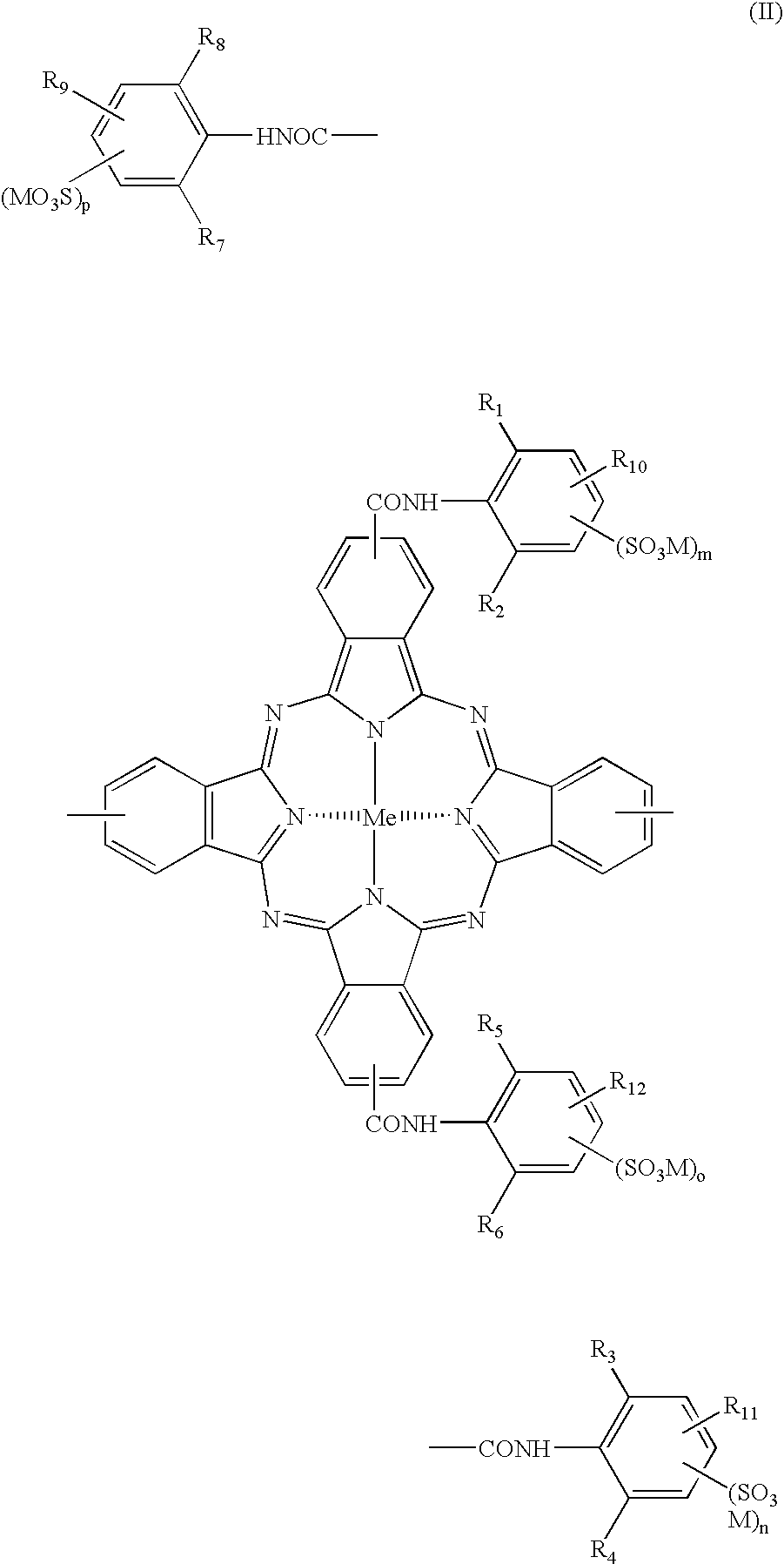 Phthalocyanine dyes and their preparation and use