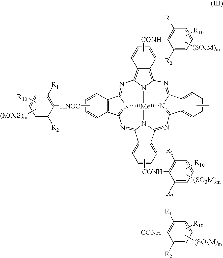 Phthalocyanine dyes and their preparation and use