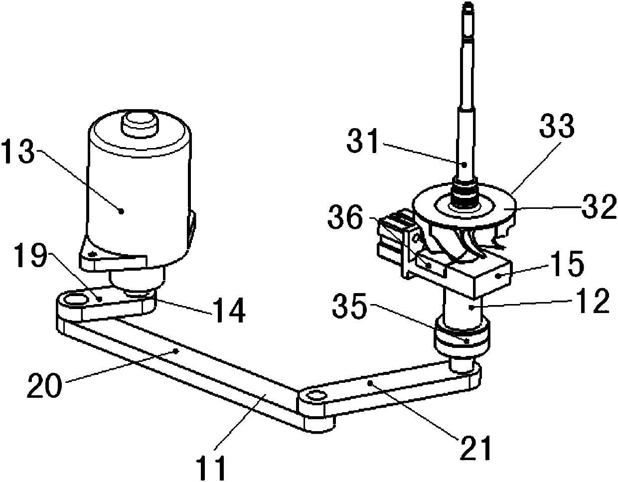 A supercharger turbine assembly heavy removal tooling