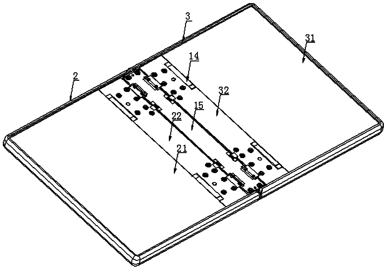 Folding hinge for mobile terminal