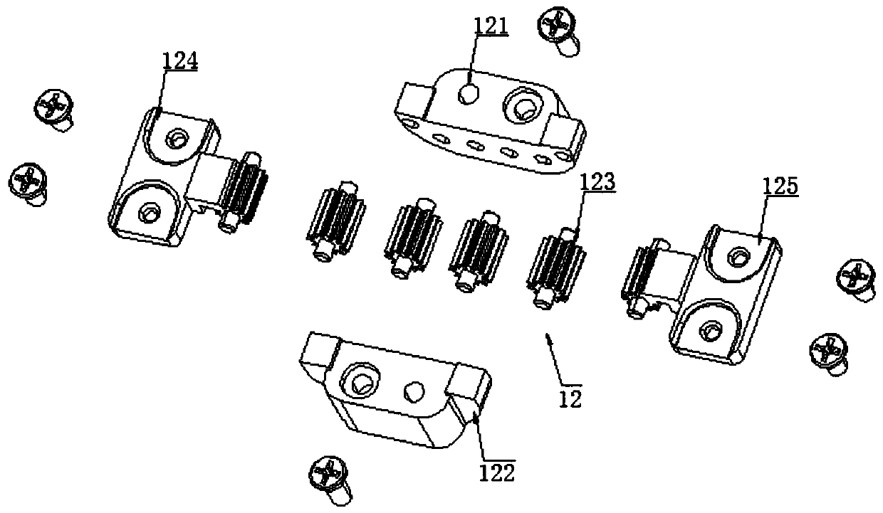 Folding hinge for mobile terminal