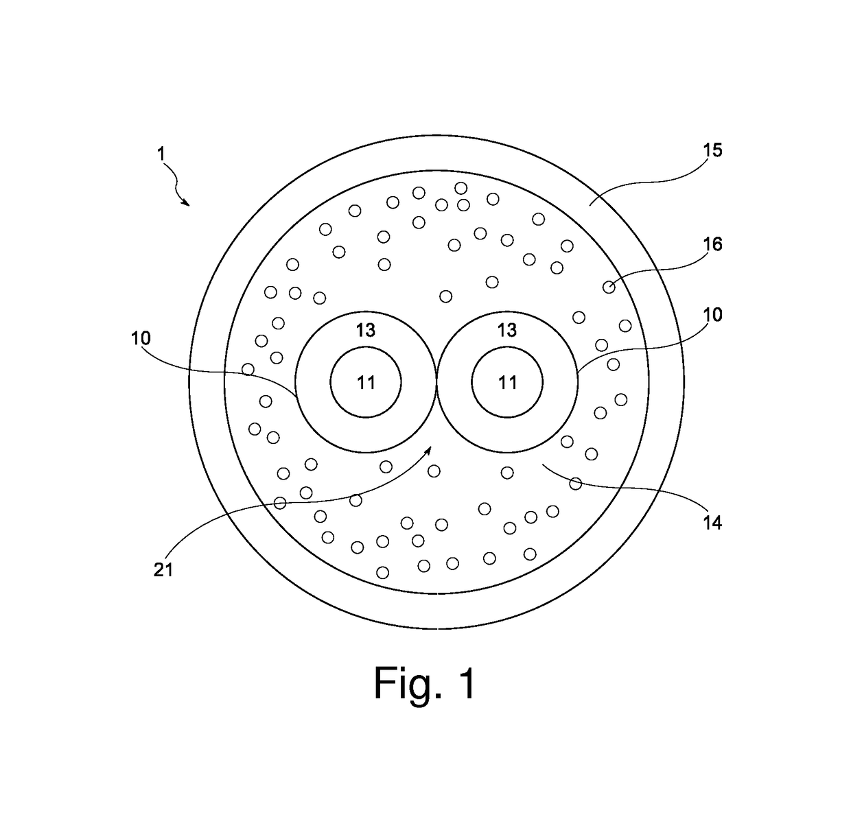 Electrical cable for an appliance, appliance and method for producing an electrical cable