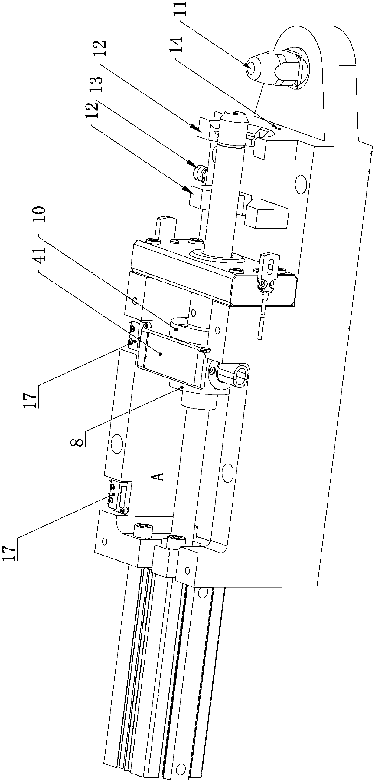 Workpiece detection bench and workpiece detection transfer bench