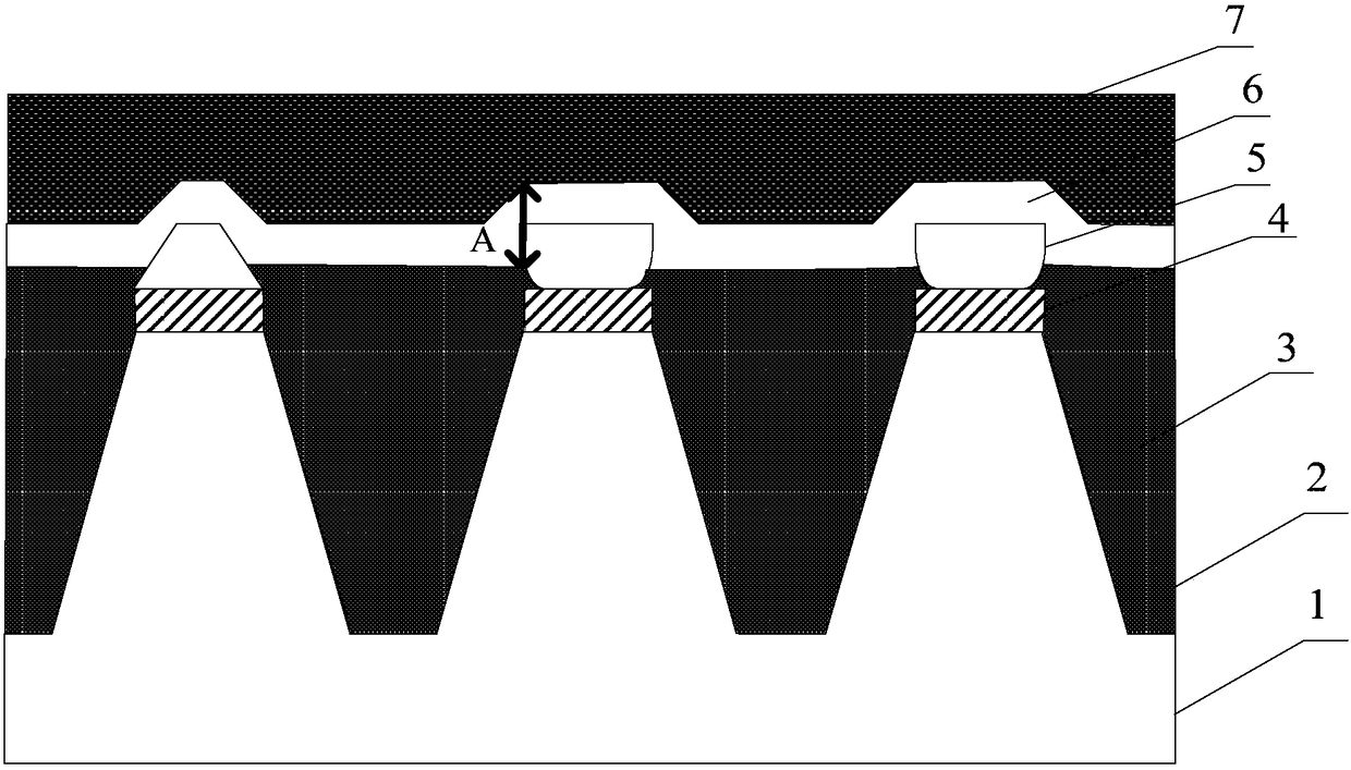 A kind of flash storage unit and manufacturing method