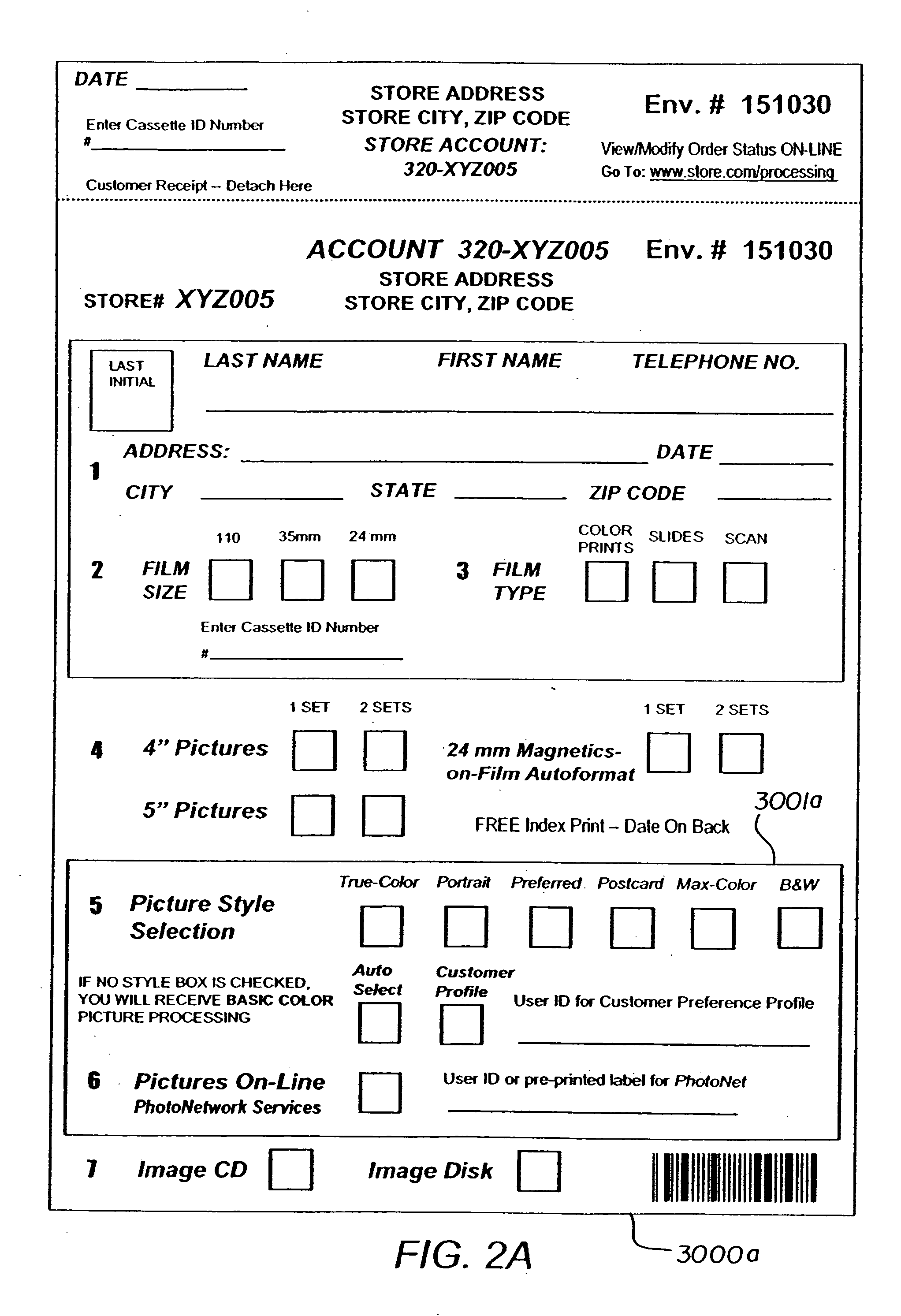 Plurality of picture appearance choices from a color photographic recording material intended for scanning