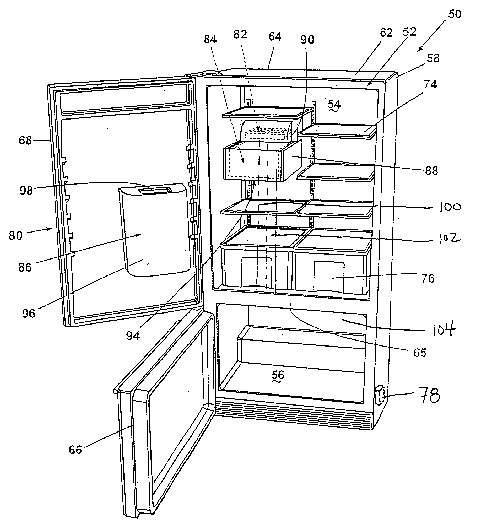 Ice making and dispensing system