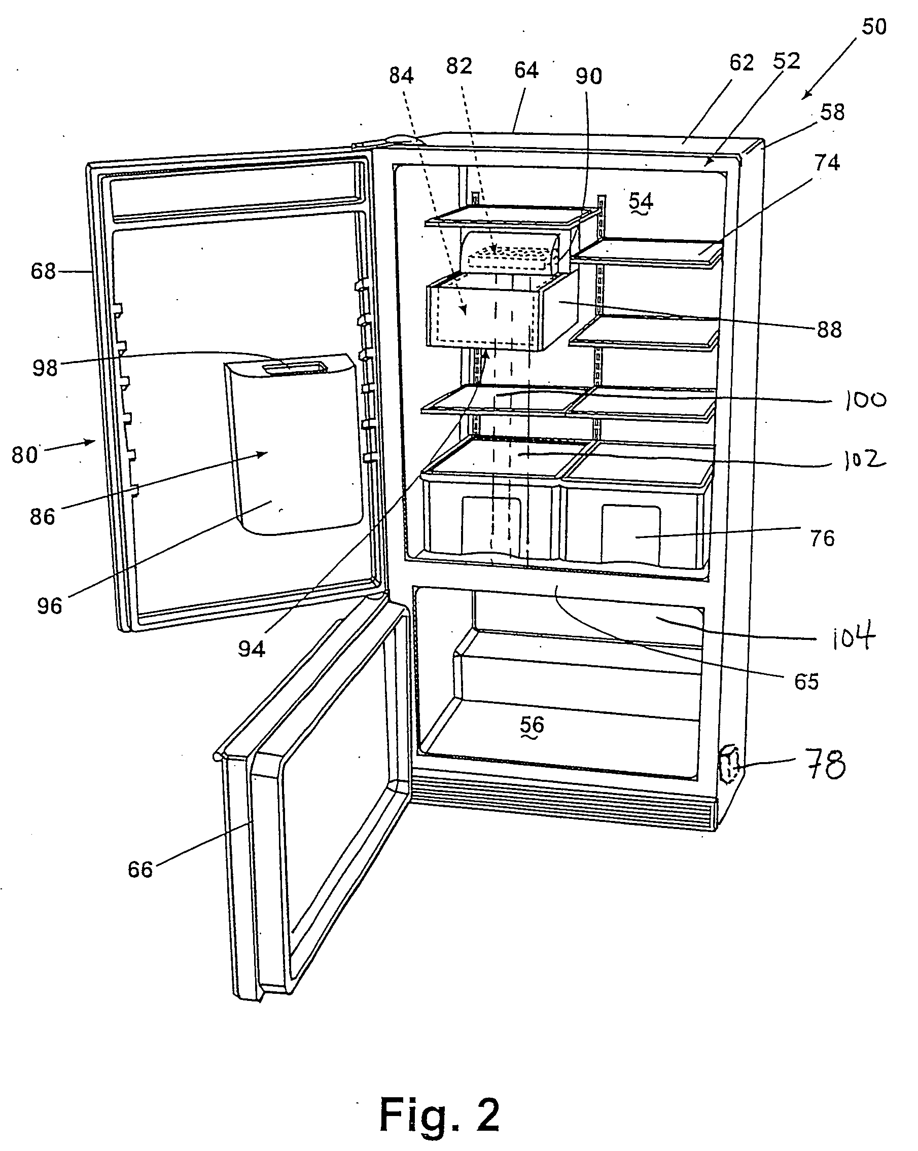 Ice making and dispensing system