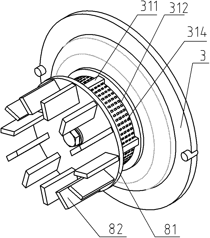 Axial flow type flow quantity control valve with dual filtering function