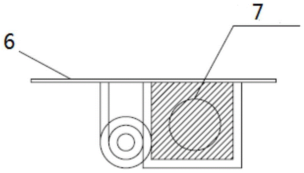 Ship roll armor plate automatic binding system and binding method