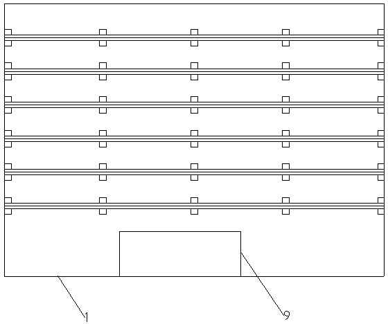 High-transmission-performance rail cart