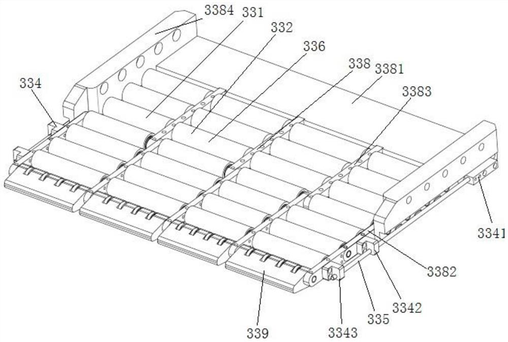 Lateral clamping parking robot with blocking arms and parking implementation method of lateral clamping parking robot