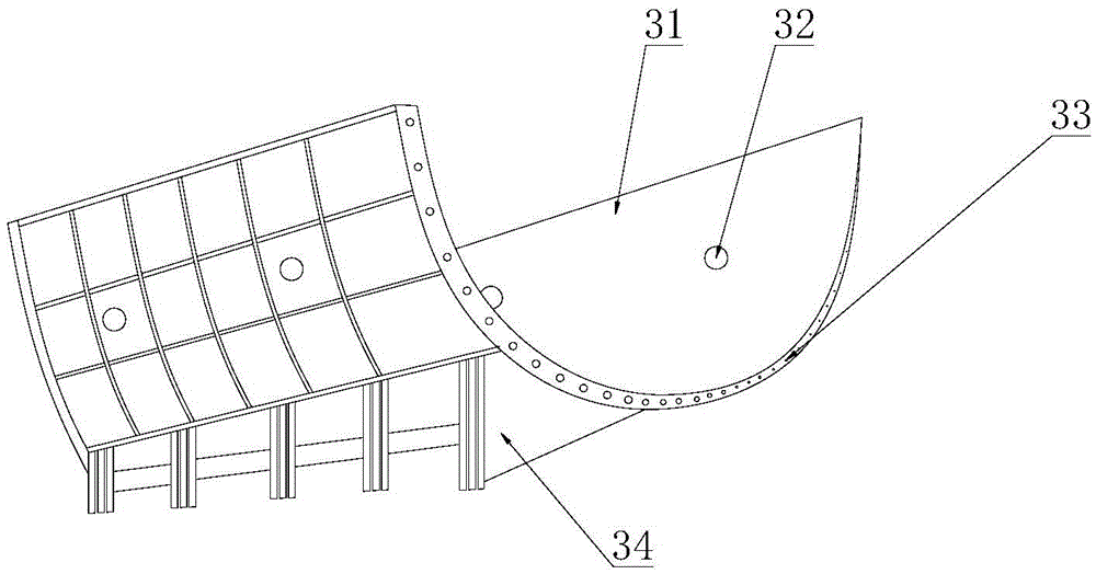 Construction device and method for shield tunnel