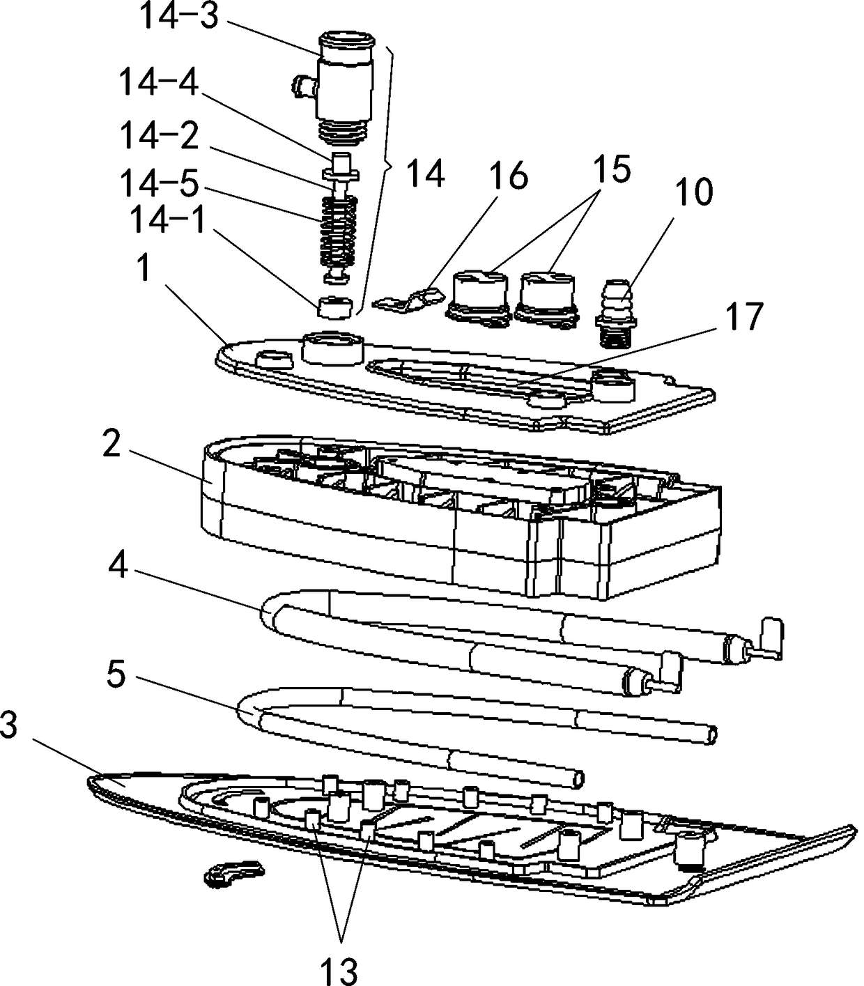 A steam atomization device